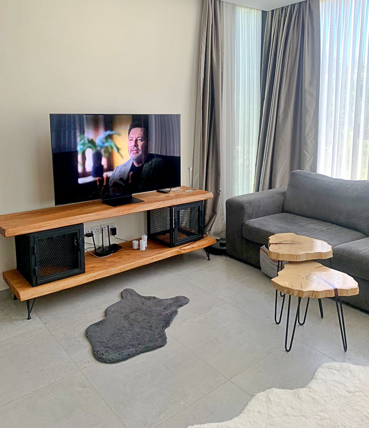 Новая современная квартира с мебелью в Алсанжак