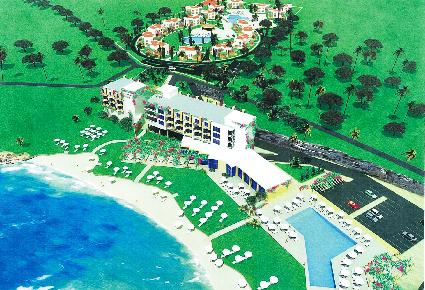 Продажа недостроенной гостиницы и казино на берегу моря