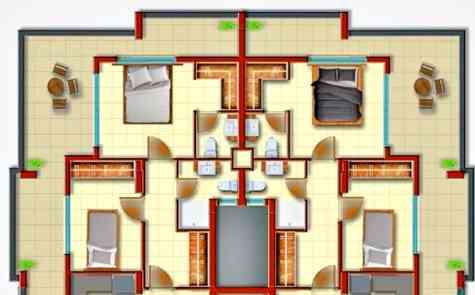 Квартиры в Фамагусте, район мола, трехкомнатный пентхаус с роскошной террасой