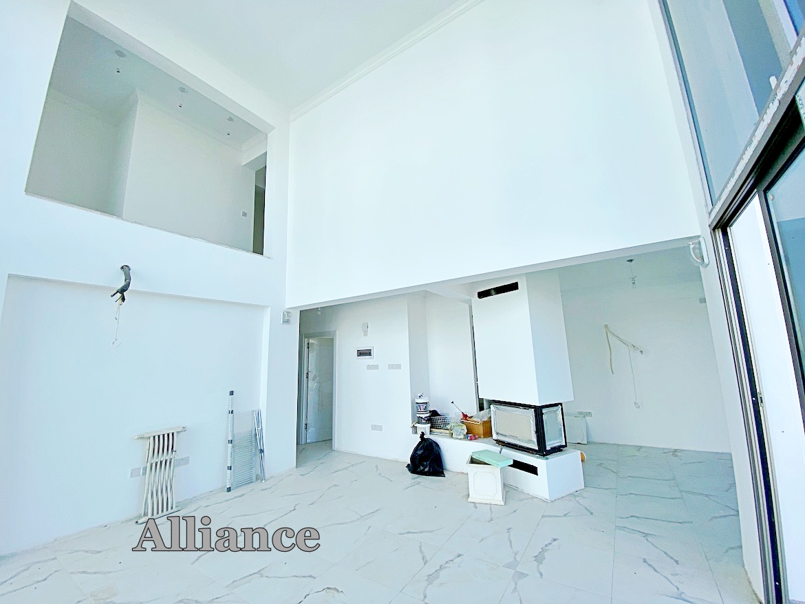 Новая вилла современного дизайна в Алсанжак, полностью завершена, возможен кредит