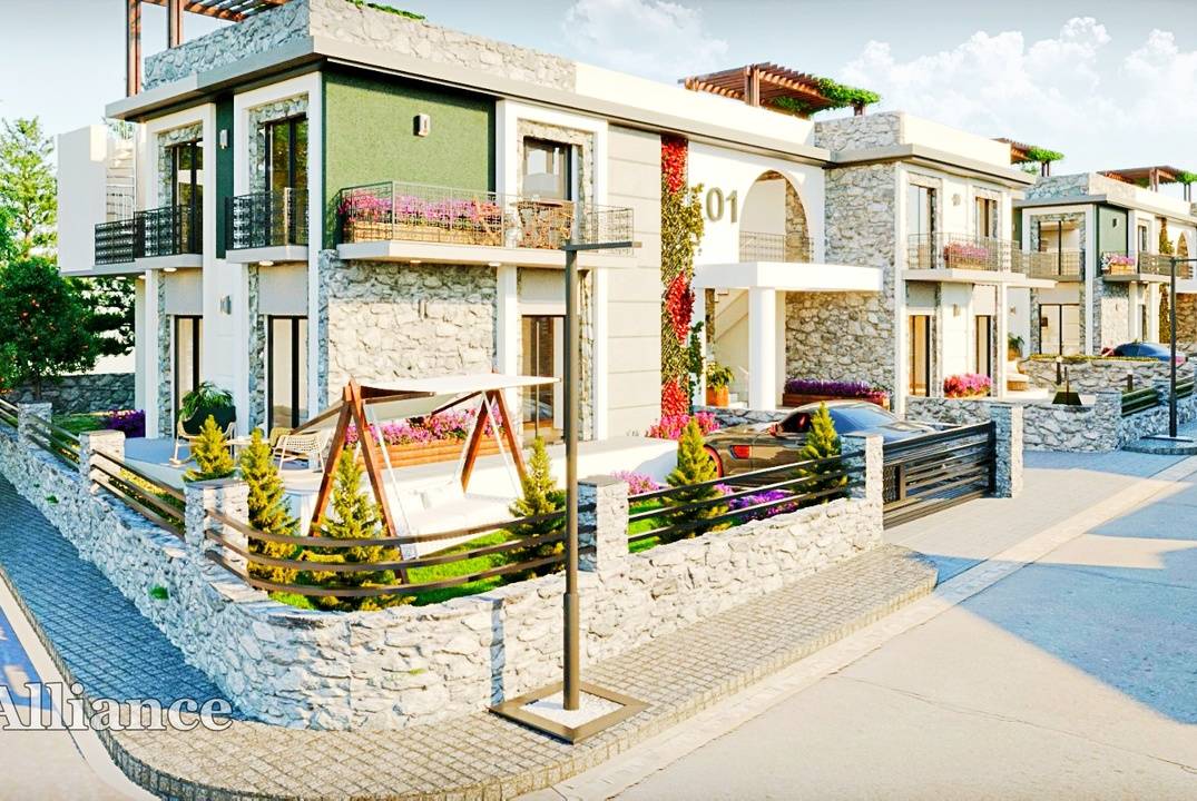 Квартиры  пентхаусы в красивом комплексе в Чаталкой