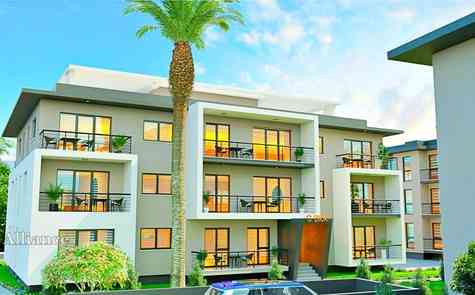 Трех комнатные квартиры в новом комплексе в центре Алсанжак