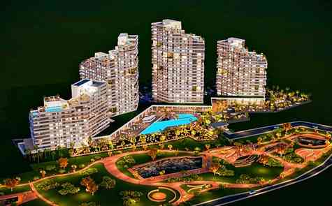Квартиры 1+1 в роскошном комплексе на море