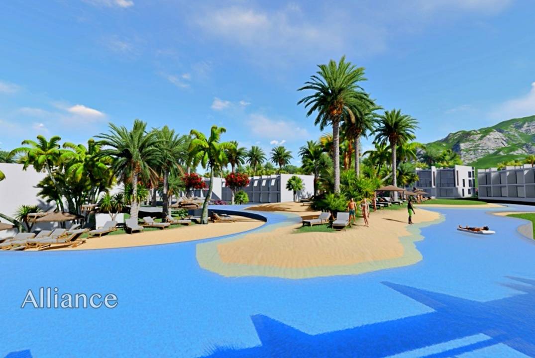 Квартира пентхаус лофт 2+1 в потрясающем комплексе на море