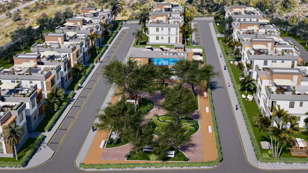Уникальный комплекс 52 роскошных  квартир с садом и пентхаусов с террасой