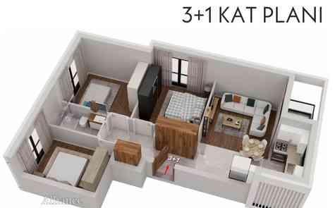 Квартиры 2+1 и 3+1 в поселении Лапта, удобное расположение для жизни и отдыха