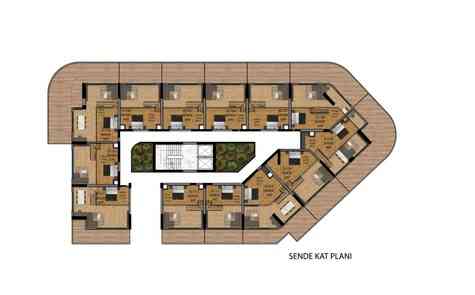 Квартиры 1+1 и лофты в современном комплексе в сердце Фамагусты