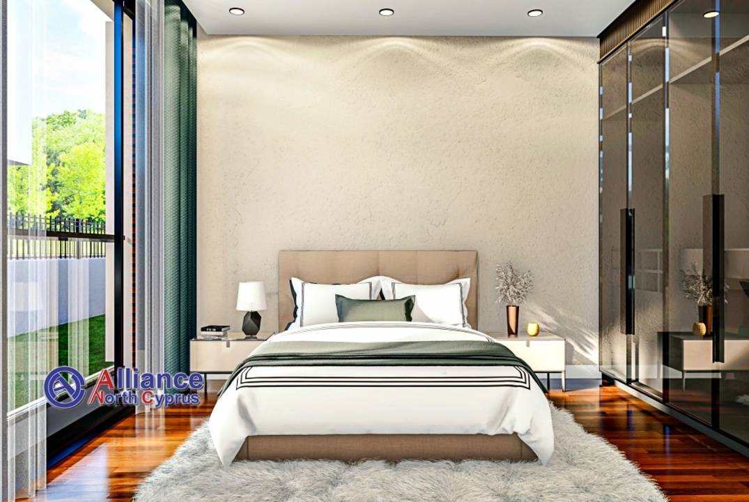 Квартиры 1+1 в  курортном комплексезакрытого типа в Боаз