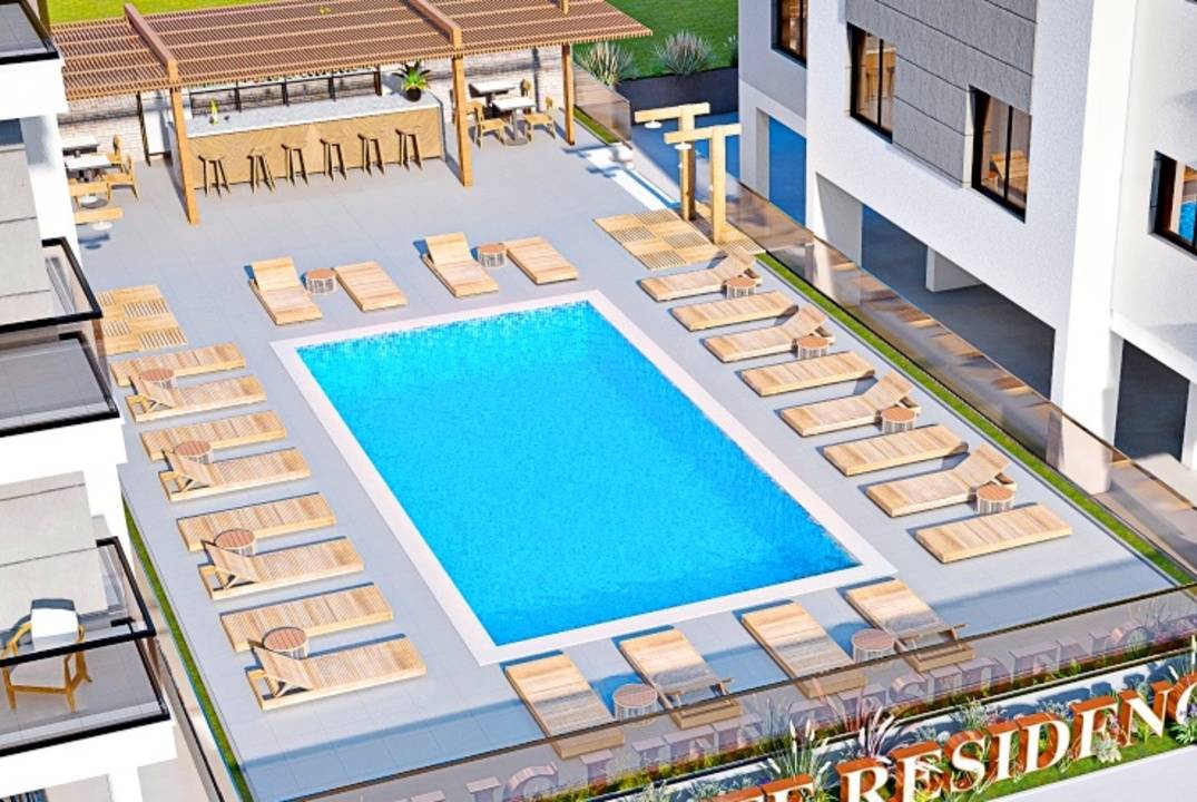 Квартиры  3+1 в красивом комплексе в Ени- Богазычи