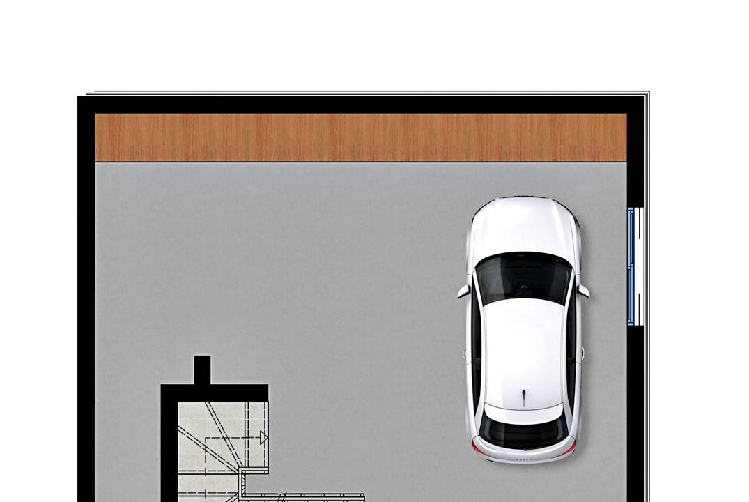 Виллы современного дизайна  с гаражом и цокольным помещением