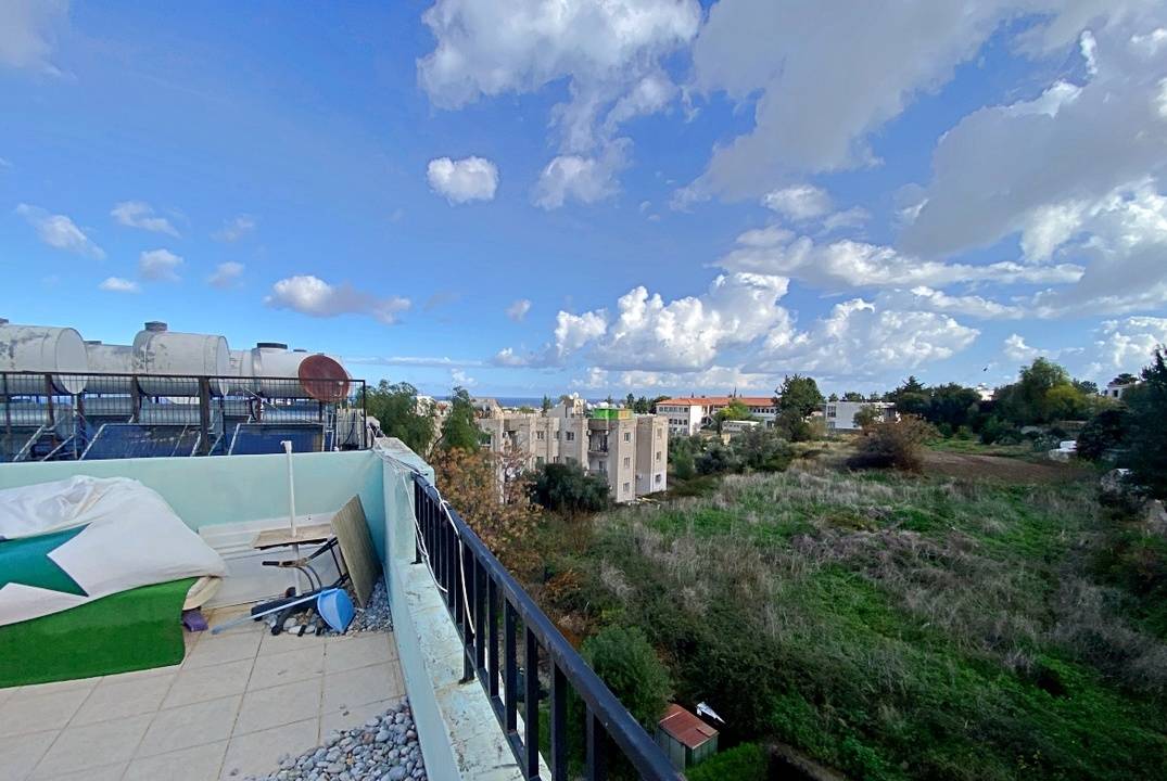 Квартира пентхаус, 2+1 с террасой на крыше- продажа с мебелью