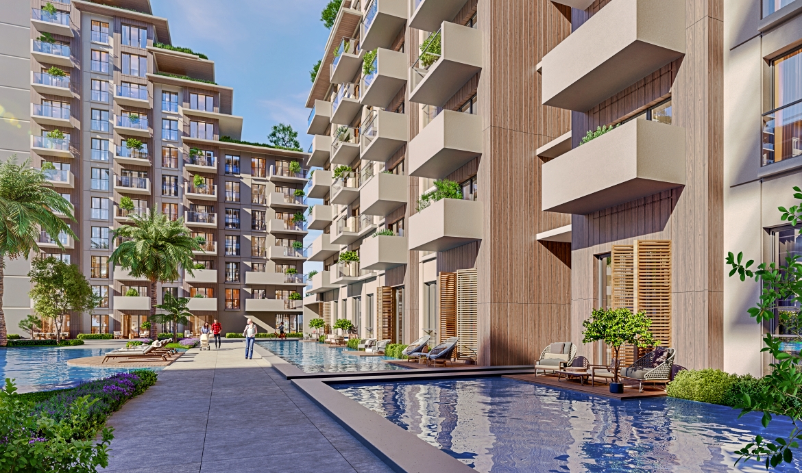 Современные квартиры у моря в Искеле – Viva İskele New Life City
