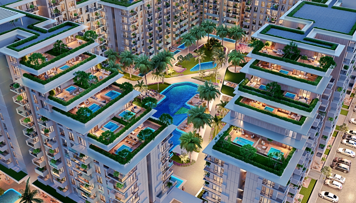 Современные квартиры у моря в Искеле – Viva İskele New Life City