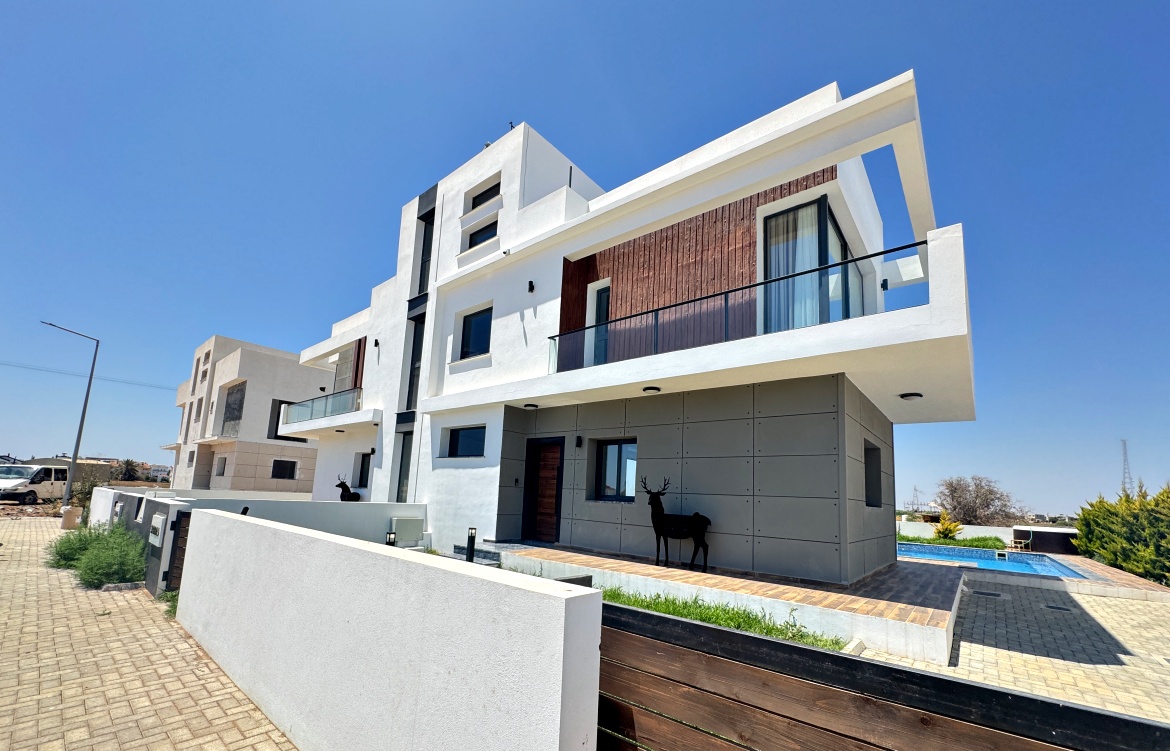 Sparda Villas в Yeniboğaziçi — роскошные умные виллы с бассейном и без от AllianceNC