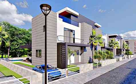 Sunsation Villa — роскошная вилла 4+1 в Искеле, Северный Кипр