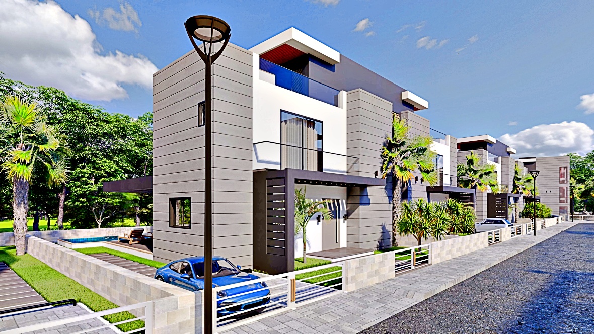 Sunsation Villa — роскошная вилла 4+1 в Искеле, Северный Кипр