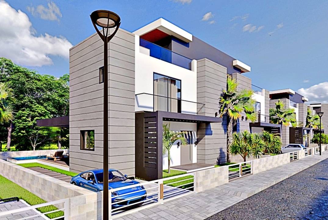 Sunsation Villa — роскошная вилла 4+1 в Искеле, Северный Кипр
