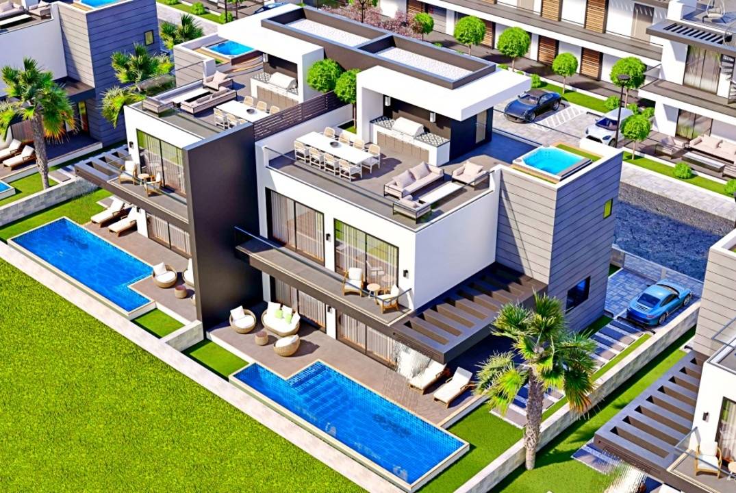 Sunsation Villa — роскошная вилла 4+1 в Искеле, Северный Кипр