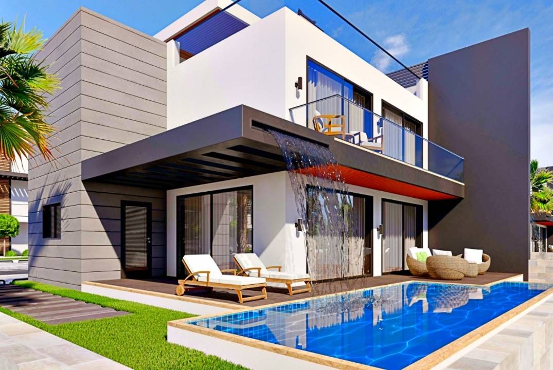 Sunsation Villa — роскошная вилла 4+1 в Искеле, Северный Кипр