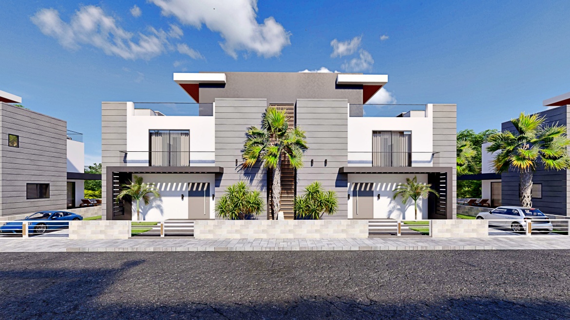 Sunsation Villa — роскошная вилла 4+1 в Искеле, Северный Кипр