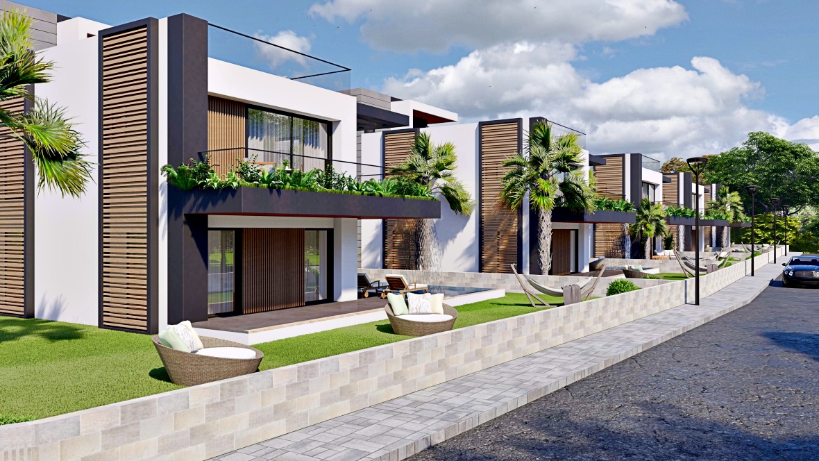 Sunsation Villa — роскошная вилла 4+1 в Искеле, Северный Кипр