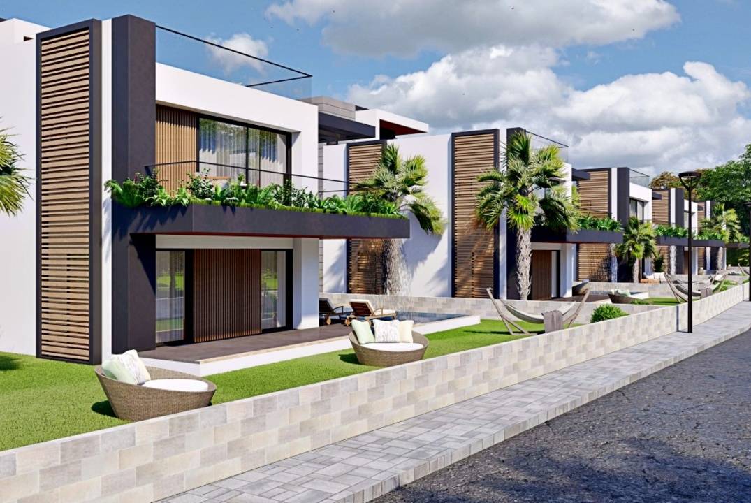 Sunsation Villa — роскошная вилла 4+1 в Искеле, Северный Кипр