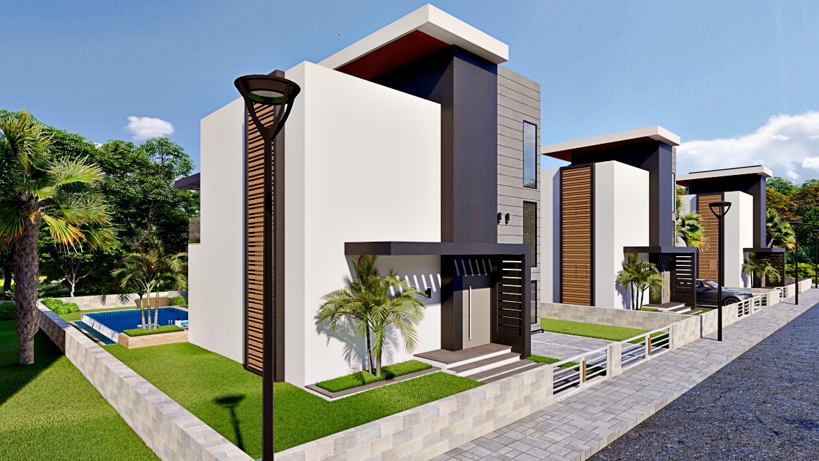Sunsation Villa — роскошная вилла 4+1 в Искеле, Северный Кипр