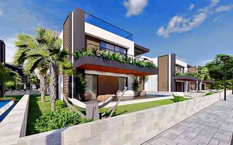 Sunsation Villa — роскошная вилла 4+1 в Искеле, Северный Кипр