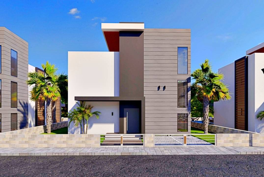 Sunsation Villa — роскошная вилла 4+1 в Искеле, Северный Кипр