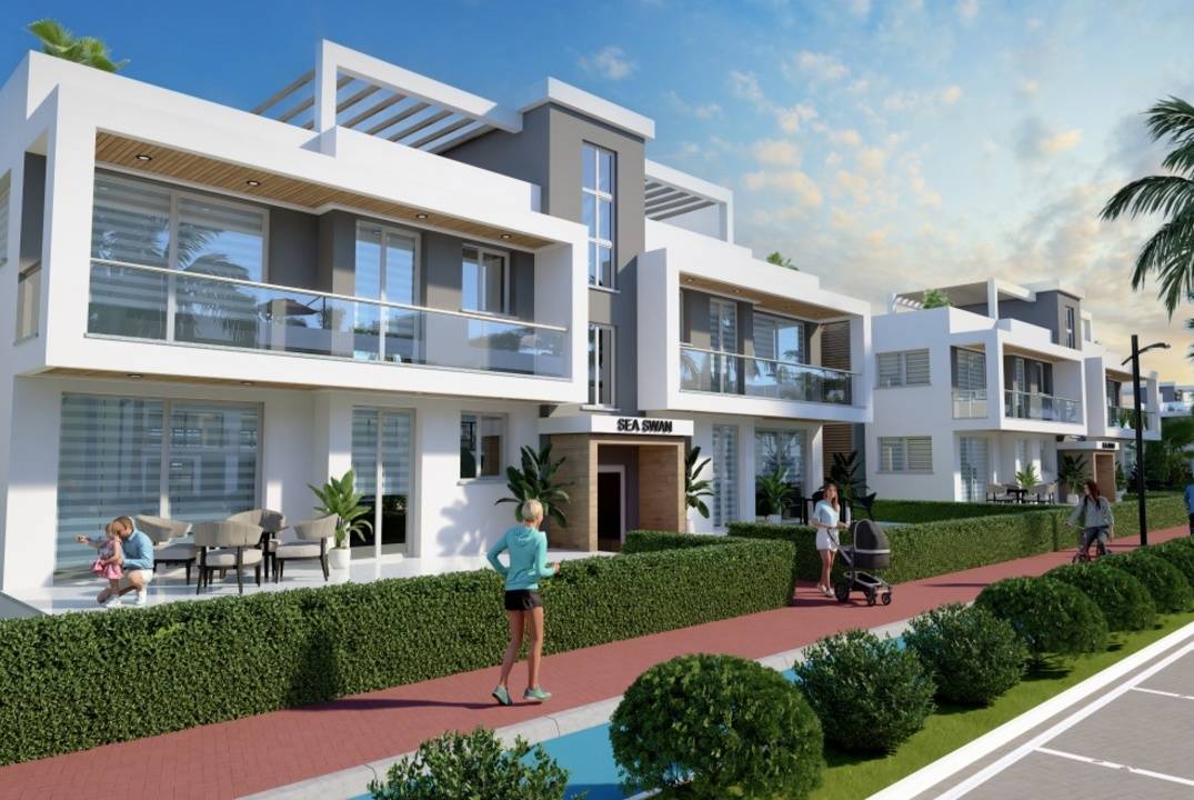 Квартиры и виллы у моря в Искеле – рассрочка и цены от £142,000