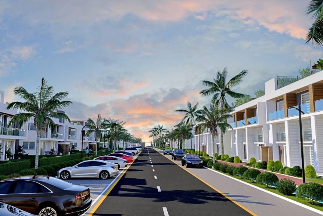 Квартиры и виллы у моря в Искеле – рассрочка и цены от £142,000