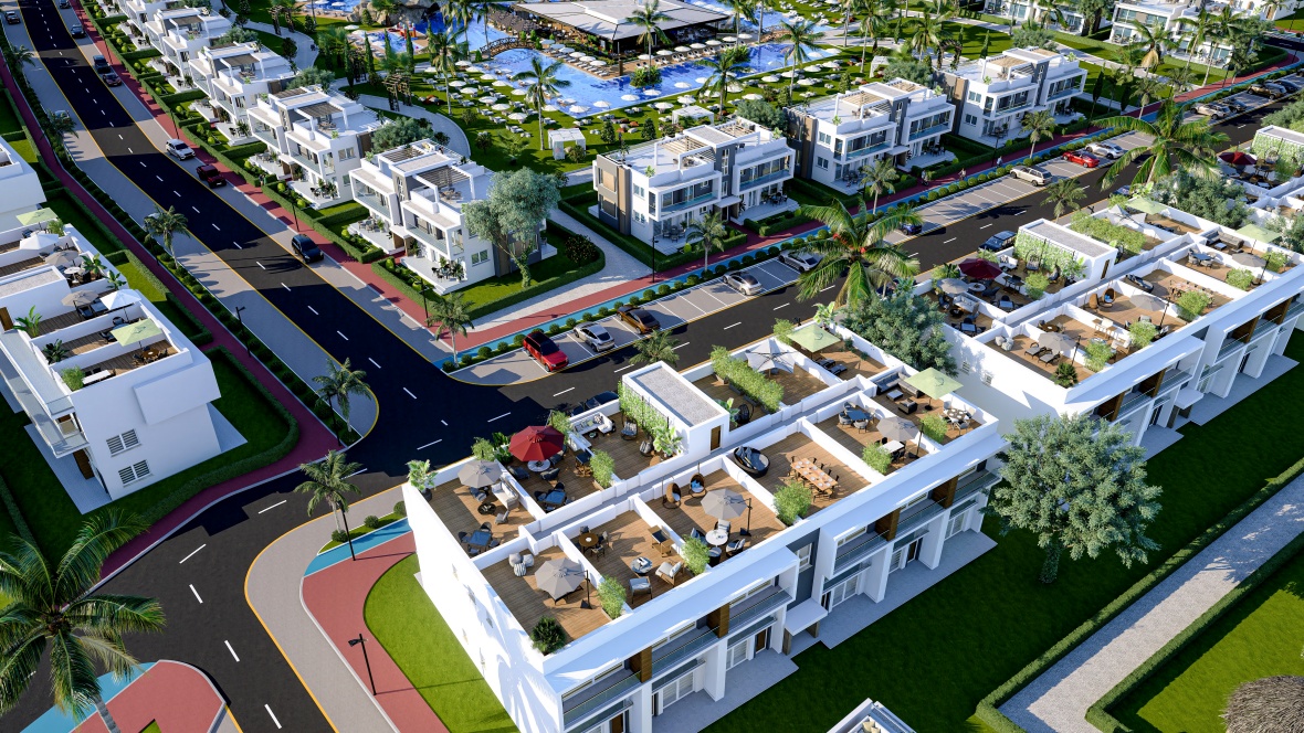 Квартиры и виллы у моря в Искеле – рассрочка и цены от £142,000