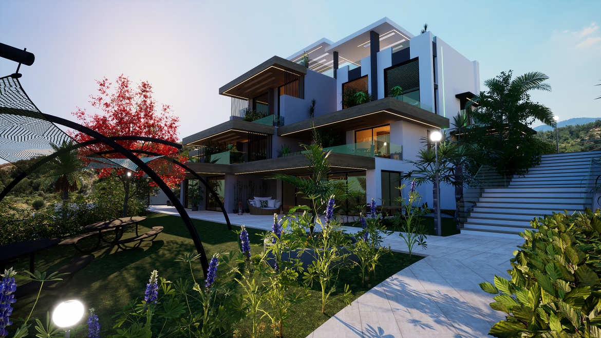 1+1 Garden в Эсентепе – идеальный вариант для жизни и инвестиций