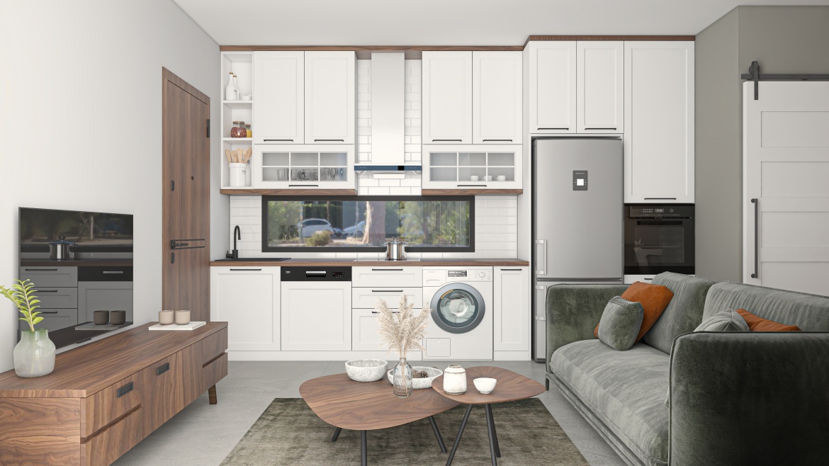 1+1 Garden в Эсентепе – идеальный вариант для жизни и инвестиций