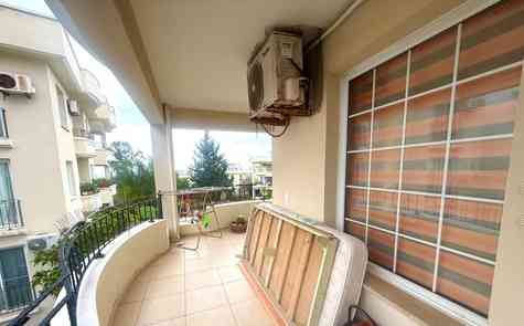 Просторная полностью меблированная квартира 3+1 с видом на море и горы в престижном районе Гирне, Алсанджак,