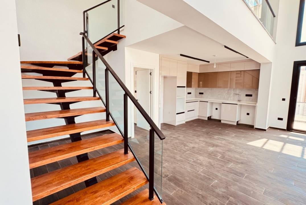 Современная квартира 2+1 Loft в Отюкене — стиль, комфорт и простор у моря