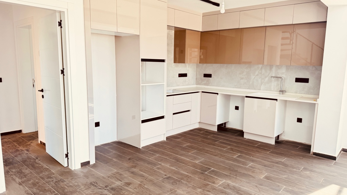 Современная квартира 2+1 Loft в Отюкене — стиль, комфорт и простор у моря