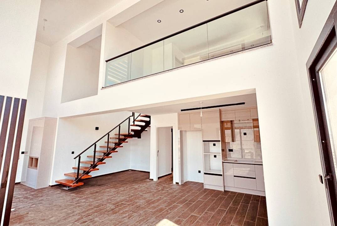 Современная квартира 2+1 Loft в Отюкене — стиль, комфорт и простор у моря