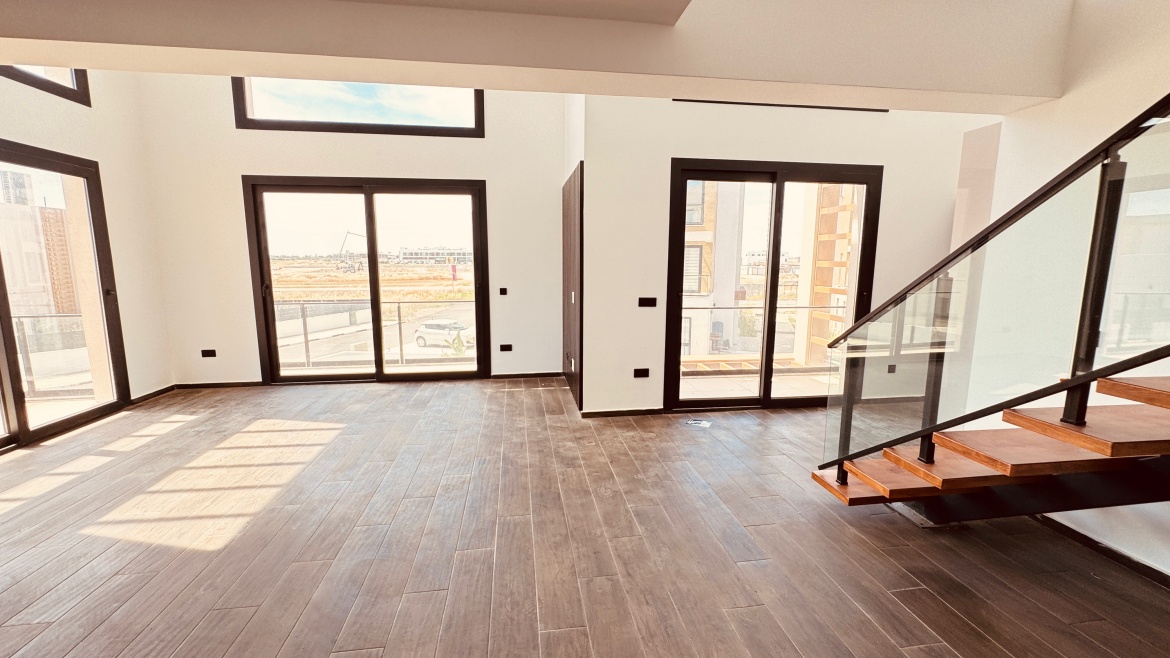 Современная квартира 2+1 Loft в Отюкене — стиль, комфорт и простор у моря