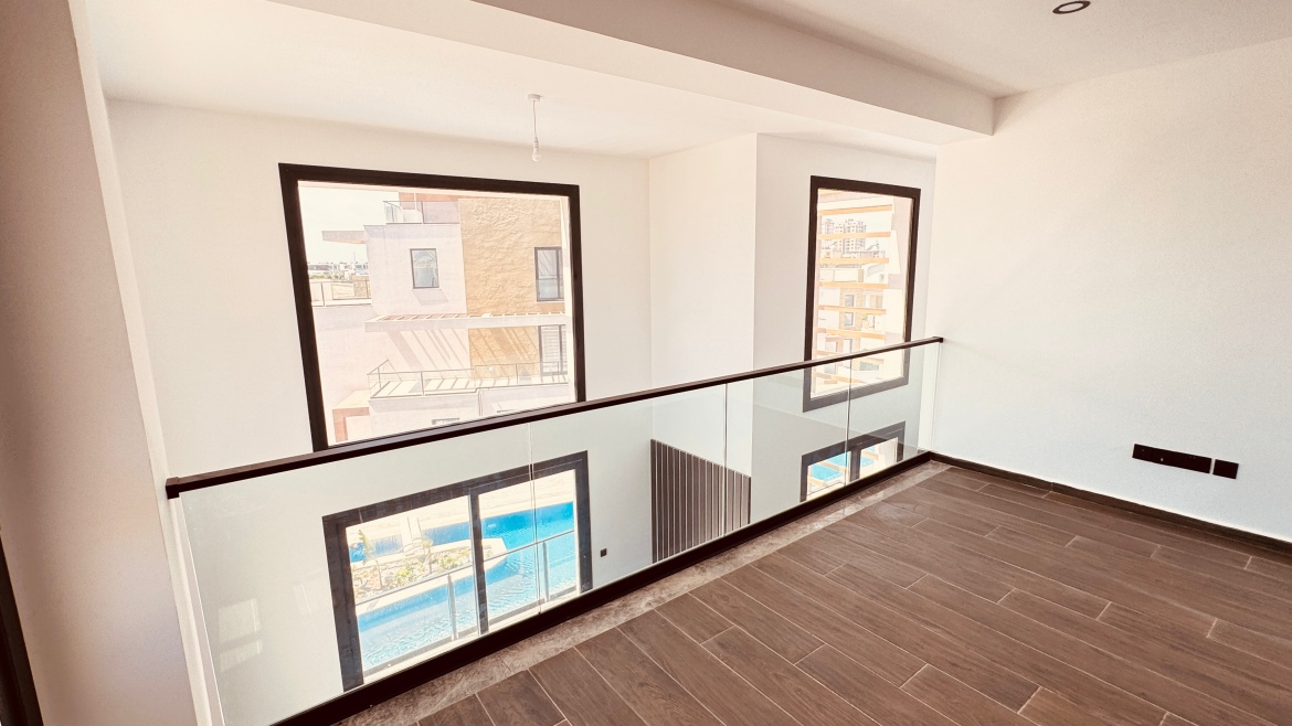 Современная квартира 2+1 Loft в Отюкене — стиль, комфорт и простор у моря
