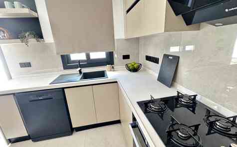 Угловая loft-квартира 2+1 с террасой на крыше в Garden Park, Искеле