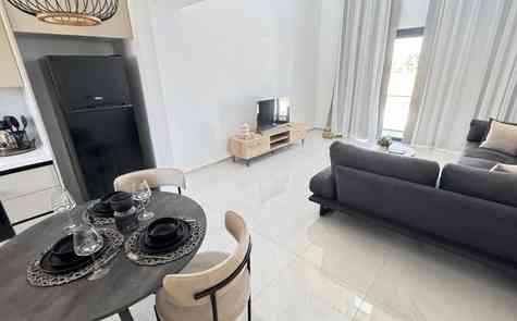 Угловая loft-квартира 2+1 с террасой на крыше в Garden Park, Искеле