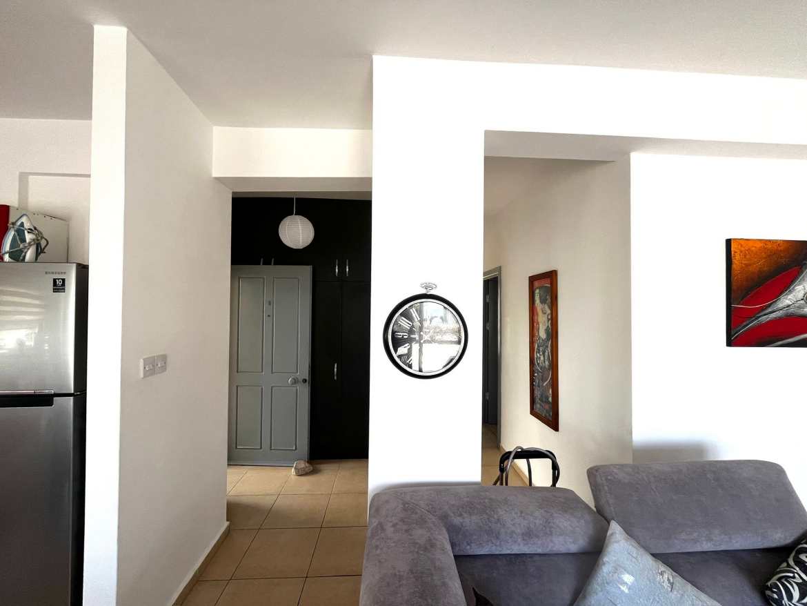 Просторная квартира 3+1 с большой террасой в Turtle Bay, Эсентепе
