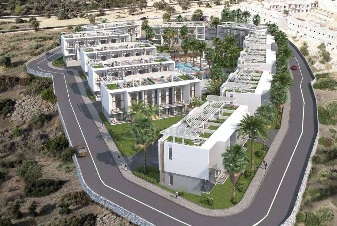 Новый бутик-комплекс в Esentepe, Северный Кипр — современные студии и апартаменты 1+1 и 2+1 с полной инфраструктурой.