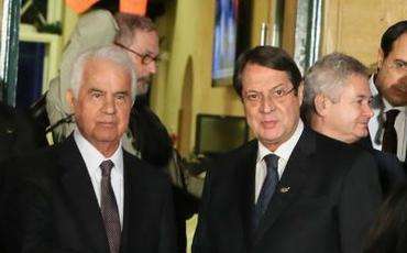 Встреча лидеров Кипра с генеральным секретарем ООН в Нью Йорке 