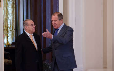 Официальный встреча Сергея Лаврова  с главой МИДа Республики Кипр