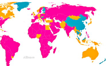 TRNC COVID: Какая страна, какая цветовая категория?