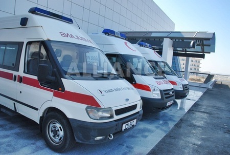 Clinics, hospital in Northern Cyprus, ambulance